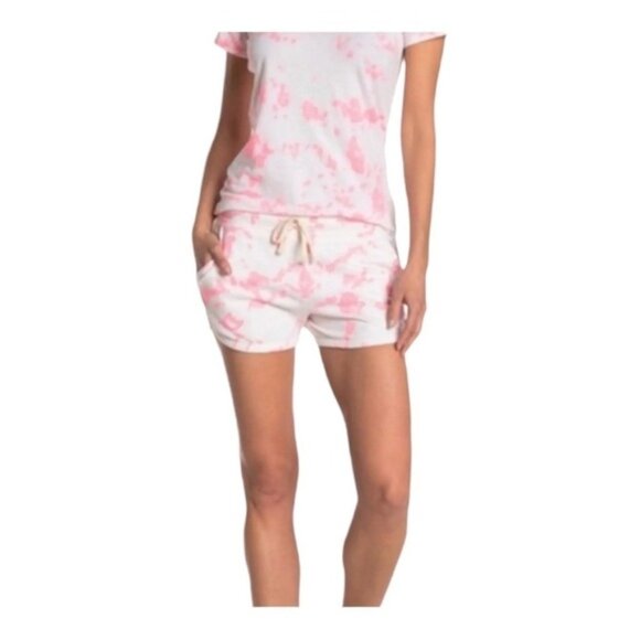 Pants - Sundry Neon Pink Tie Dye Shorts Size 3 Large